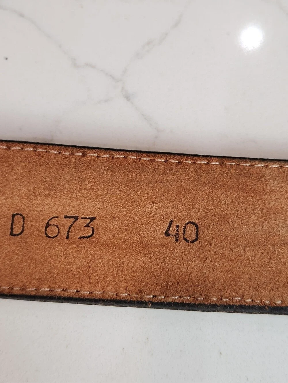 Vintage Snakeskin Western Belt with Patriotic Buckle